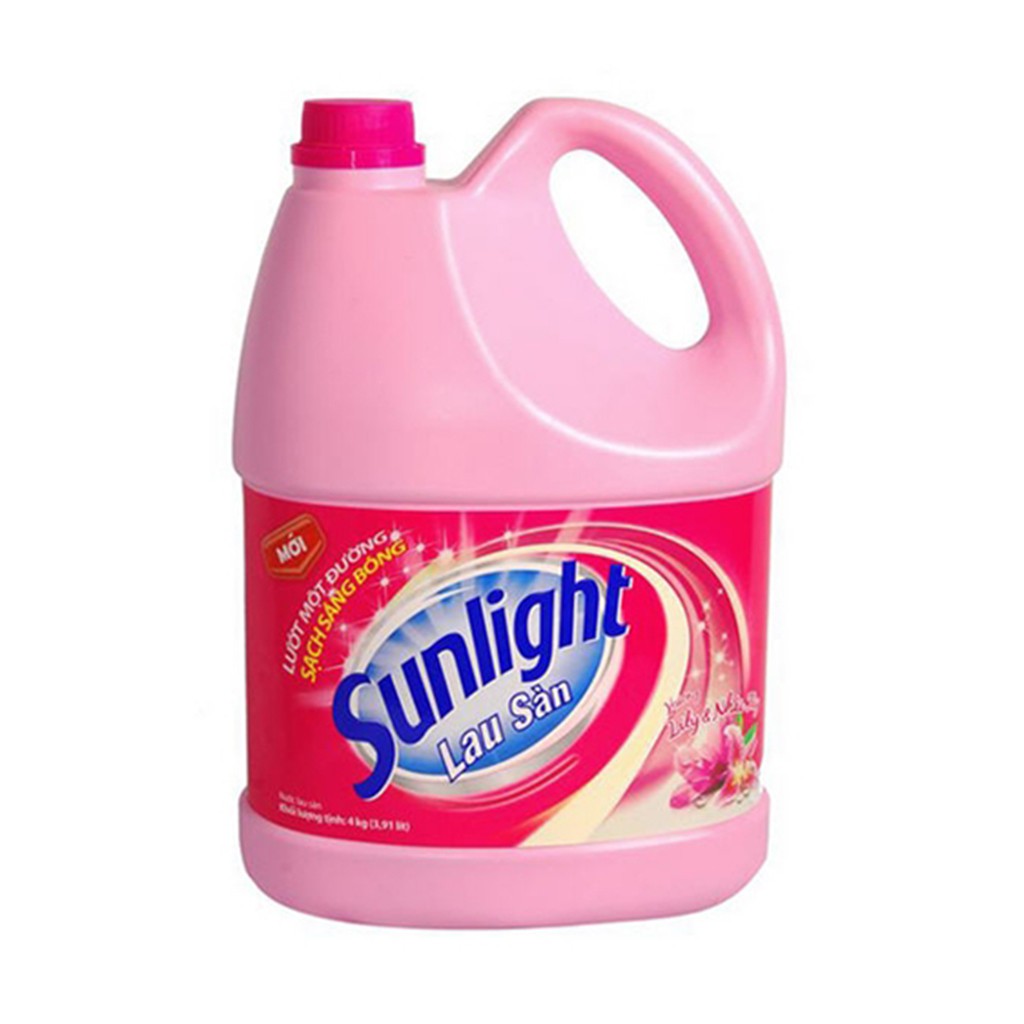 Nước Lau Sàn Sunlight Can 3.6Kg / 3.8kg Nhiều Loại Hương