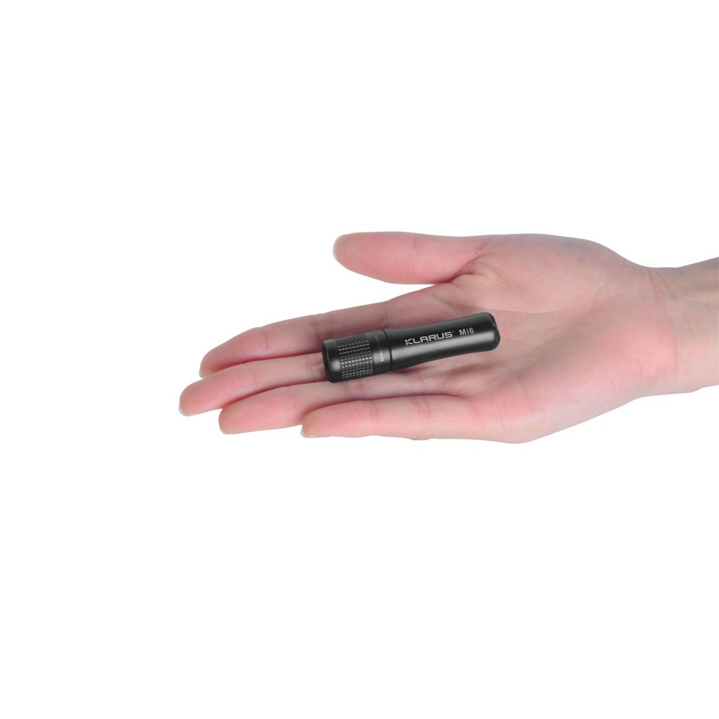 Đèn pin móc khóa mini KLARUS Mi6 sáng 120lm, chiếu xa 40m, dùng 1 pin AAA kèm theo công tắc xoay  Đèn &amp; Đèn pin