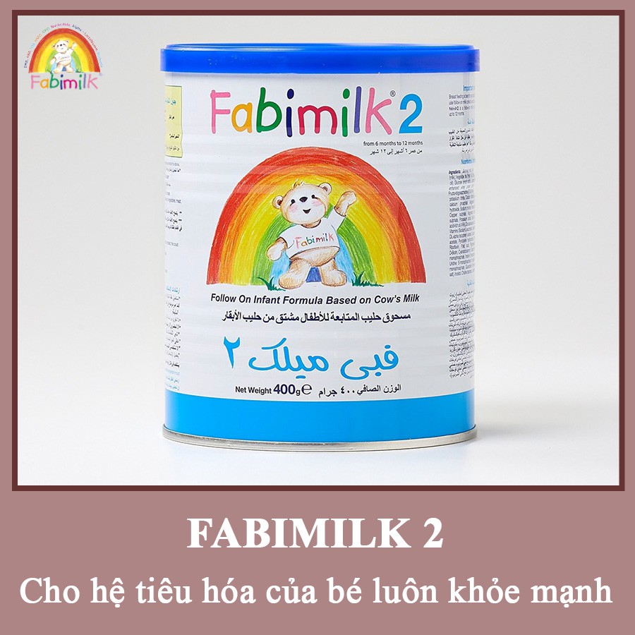 Sữa tăng cân Fabimilk 2 400g/900