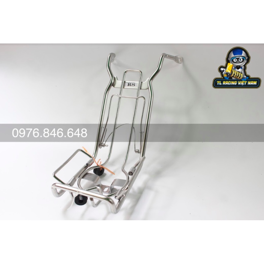 Baga- lượn giữa Inox 10 Ly đại Wave nhỏ, ZX, Wave 50cc, Wave a 2006-2022, Dream, Sirius, RS, RSX, S110, Blade số...
