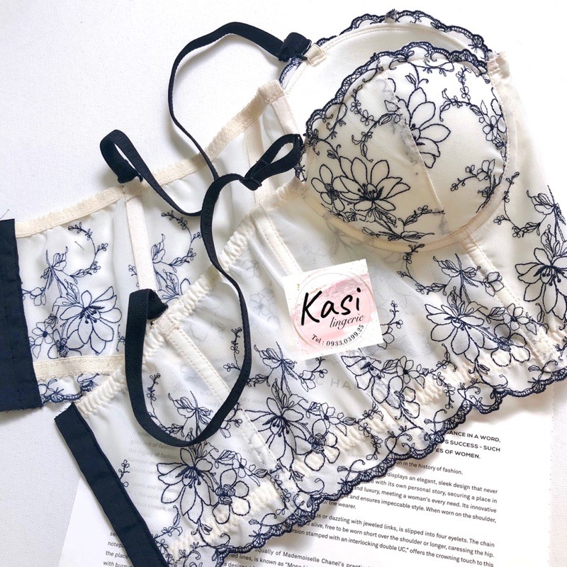 Áo lót nội y ren trắng cao cấp