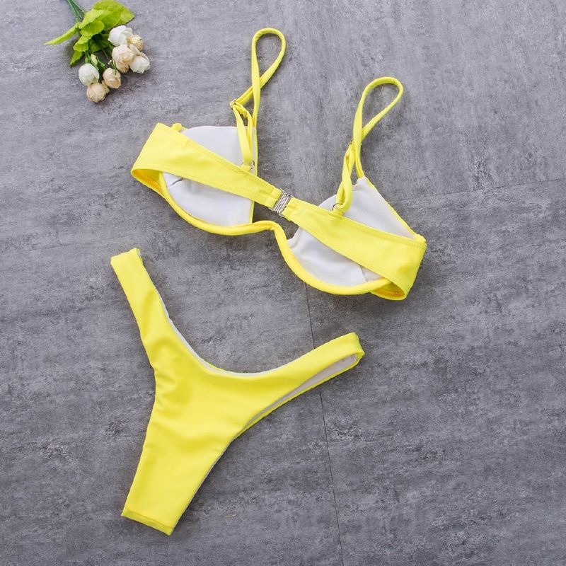 Bikini Gọng Siêu Nâng Ngực Sáng Da Tanning