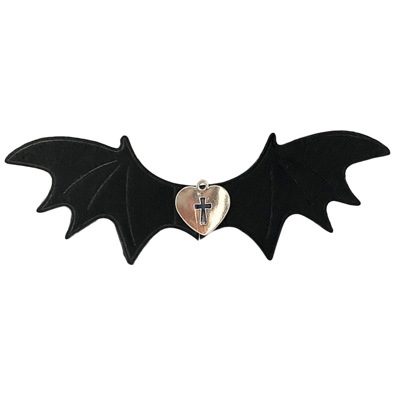 Kẹp Tóc Hình Cánh Dơi Màu Đen Thời Trang Cho Bé Gái