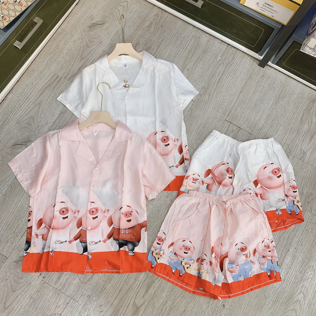 Bộ đồ lụa ngủ xả [ảnh thật] | BigBuy360 - bigbuy360.vn
