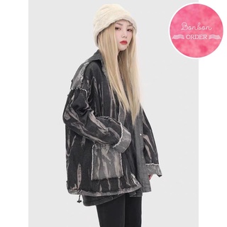 ÁO KHOÁC JEAN ULZZANG LOANG DỌC CỰC ĐỘC