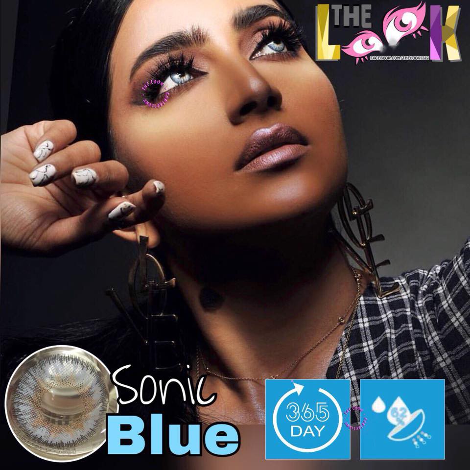 Lens Kính Sát Tròng Sonic Blue