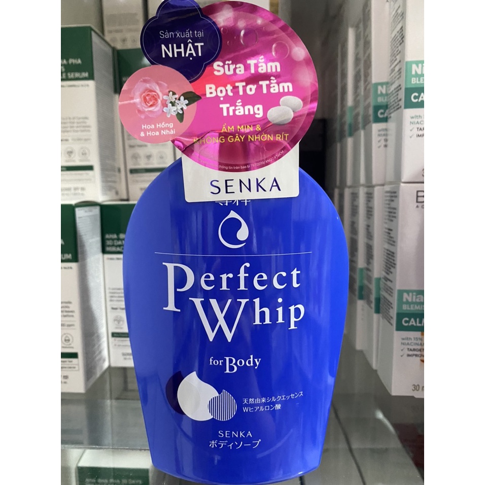 Sữa Tắm Dưỡng Ẩm Senka Perfect Whip For Body 500ml