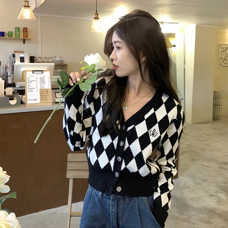 Áo SUXI tay dài dệt kim thiết kế mới thời trang mùa thu dành cho nữ