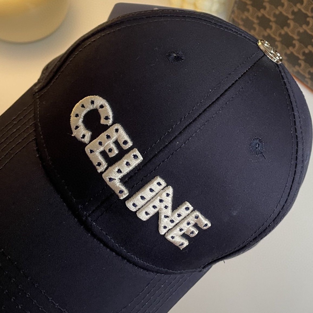 Nón Lưỡi Trai Thêu Chữ celine Thời Trang Cho Nam Nữ