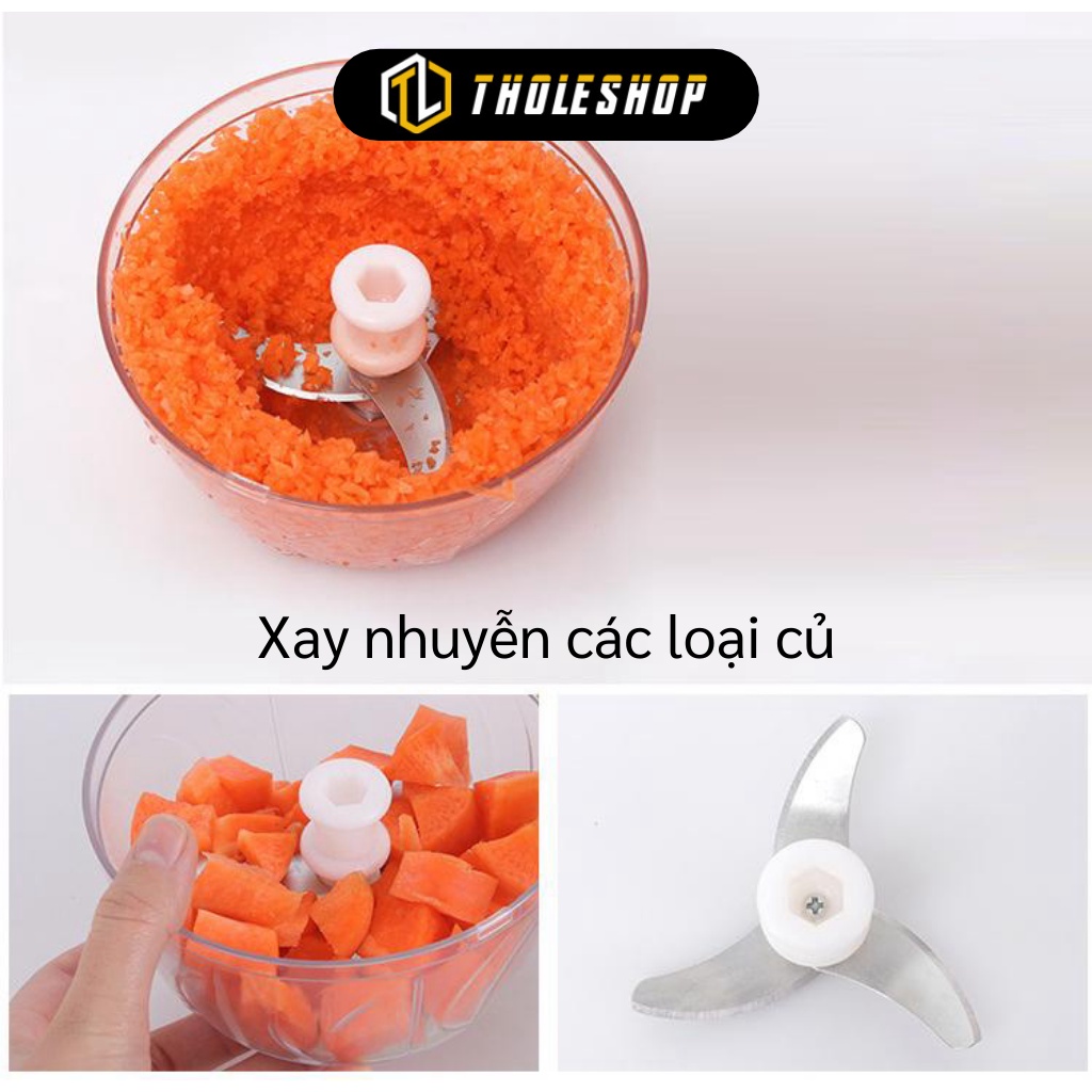 Máy Xay Tỏi Ớt - Máy Xay Đa Năng Bằng Tay Hành, Tỏi, Ớt, Rau Tiện Lợi 8699