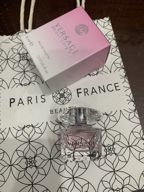 Nước hoa nữ mini versace bright crystal edt 5ml