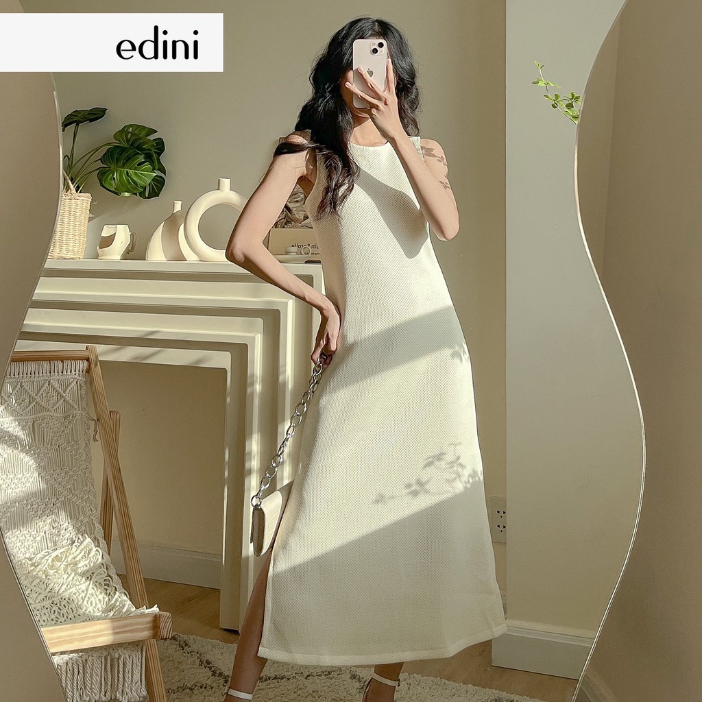 Đầm sát nách cổ tròn EDINI - D1493