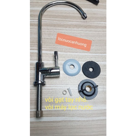 Vòi vặn ốc máy lọc nước, vòi inox vòi gạt tay nhỏ dùng cho máy lọc RO