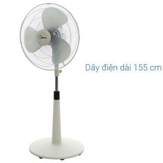 [Chính Hãng] Quạt cây đứng cao cấp Midea FTS40-17VD(G), lỗi 1 đổi 1, bảo hành 12 tháng