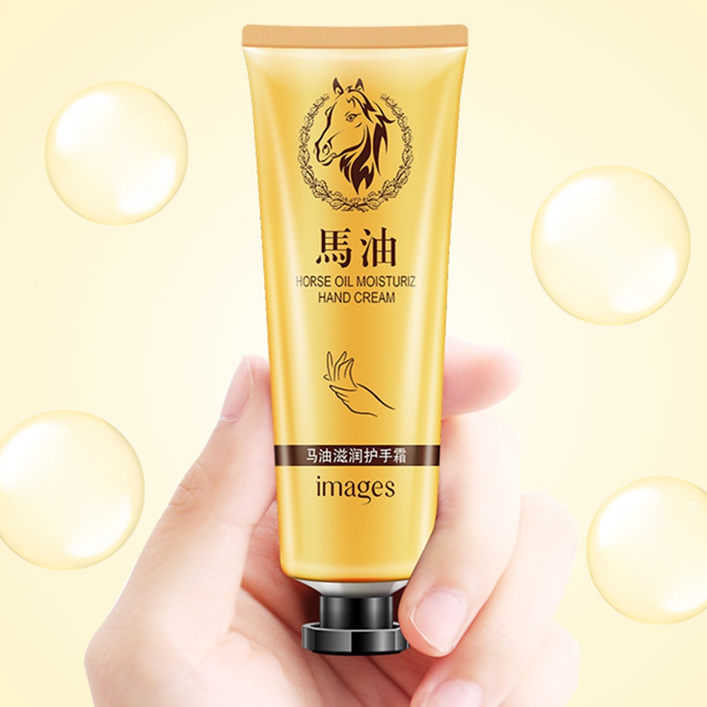 [Hàng mới về] Kem dưỡng da tay Images chiết xuất dầu ngựa làm trắng da 30g