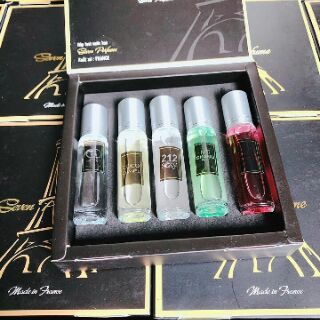 Set Bộ Nước Hoa Tháp 5 Chai