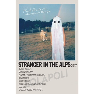 Tấm áp phích in hình Album Stranger in the Alps - Phoebe Bridgers