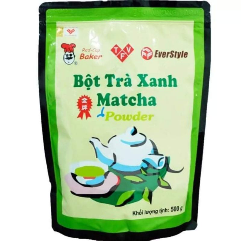 Bột matcha, bột trà xanh làm bánh