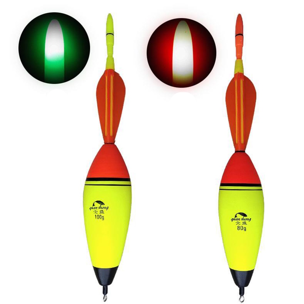 Phao nổi phát sáng ban đêm kiểu mới 40g-100g dùng khi câu cá