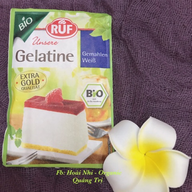 Gelatin hữu cơ