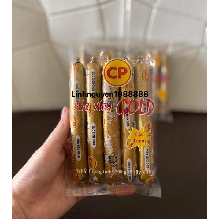 XÚC XÍCH ĂN LIỀN HIỆU CP VỊ HEO/BÒ LOẠI/200g