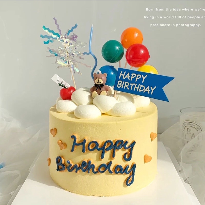 Bong Bóng Trang Trí Bánh Kem Ngộ Nghĩnh - Yori Party