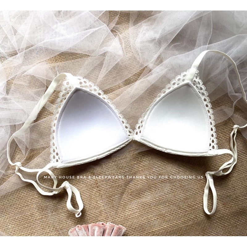 SET BRALETTE REN MÚT NGỰC MARY HOUSE BRA SLEEPWEARS MR06 | BigBuy360 - bigbuy360.vn