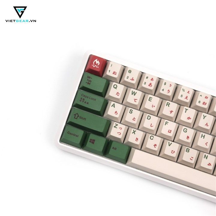 Bộ nút Cherry Camping clone thick PBT dyesub 127 nút