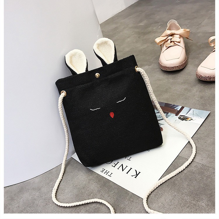 Túi tote ulzzang thỏ style Hàn Quốc giá rẻ TX