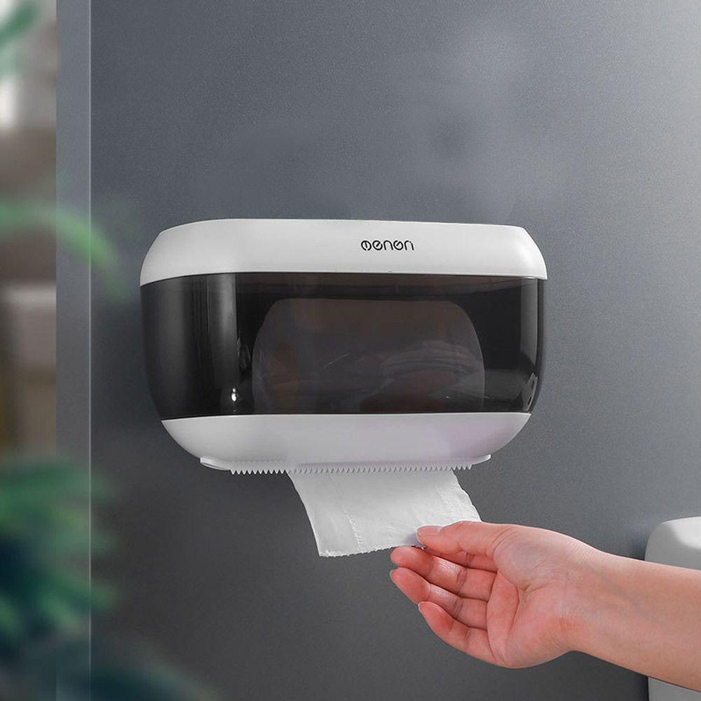 Giá Đỡ Cuộn Giấy Vệ Sinh Gắn Tường Không Cần Đục Lỗ Tiện Dụng Cho Nhà Bếp / Phòng Tắm