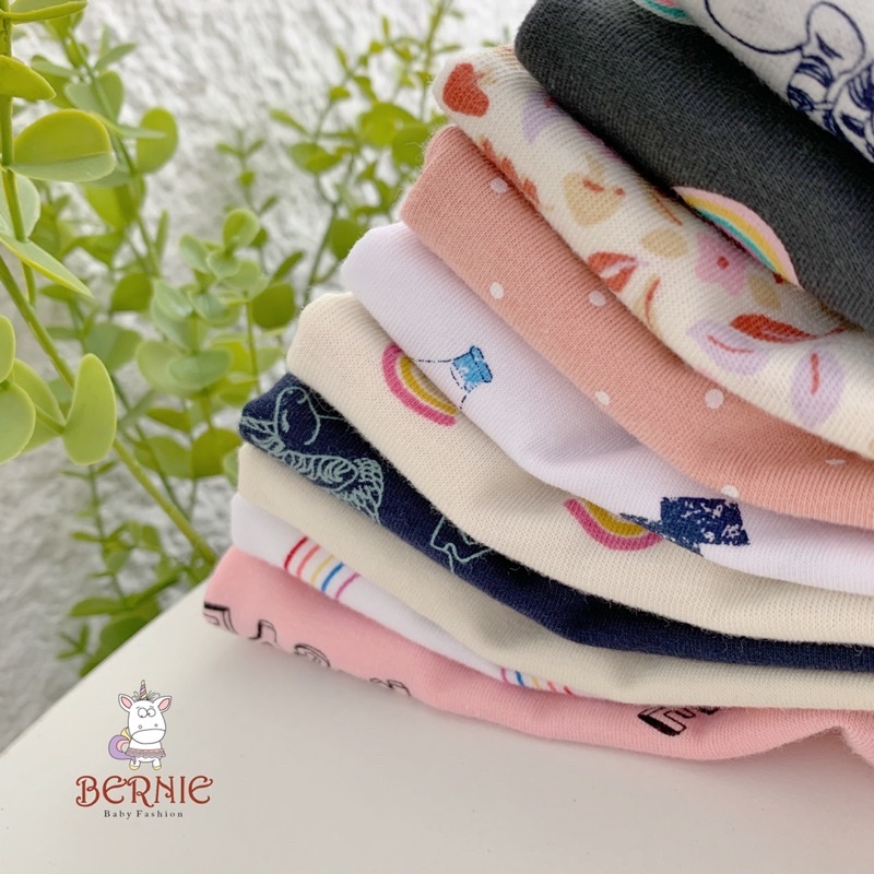Combo 3 áo cotton 100% bèo bé gái( mầu ngẫu nhiên)