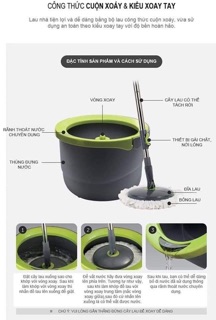 Chổi LAU NHÀ LOCK AND LOCK HPP