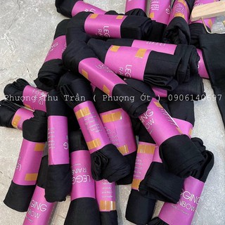 Quần Legging Ngố Cuộn tím nâng mông