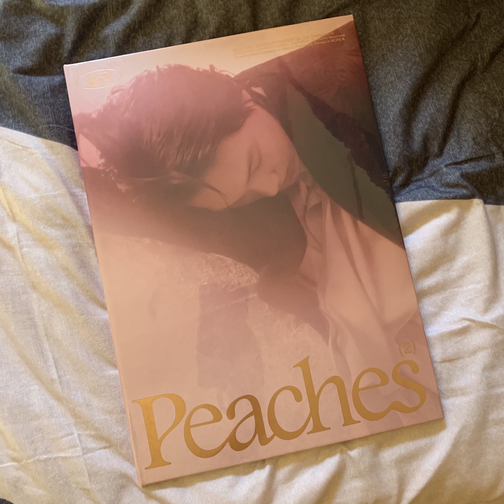 Album KAI  - PEACHES kèm poster tranh khổ lớn