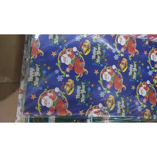 giấy gói quà giáng sinh xấp 10 tờ