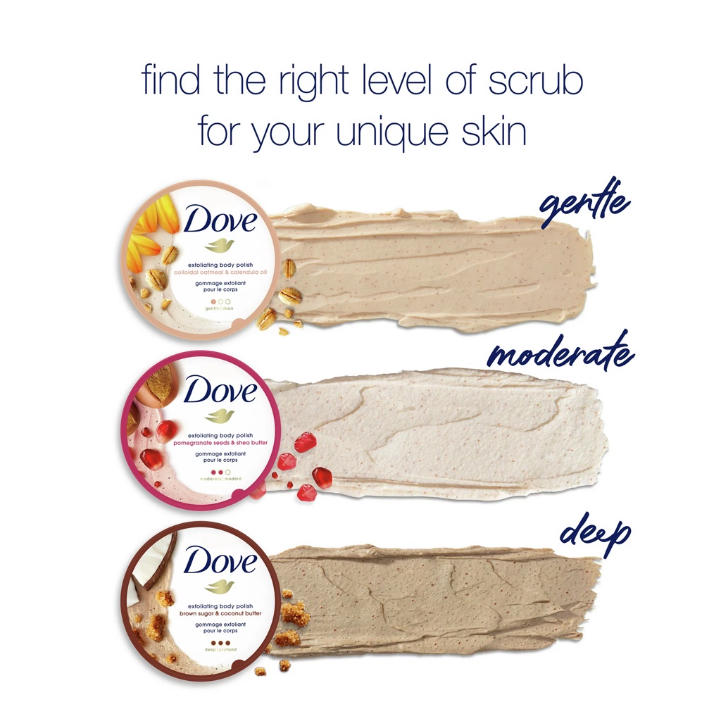 Tẩy Da Chết Toàn Thân DOVE Exfoliating Body Polish_HKT Shop