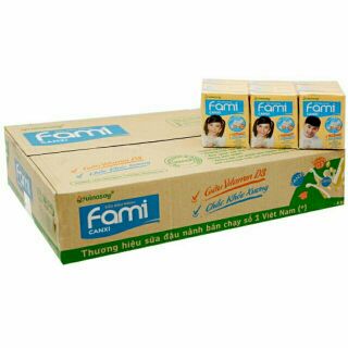 Siêu mới thùng fami Canxi 36 hộp x220ml