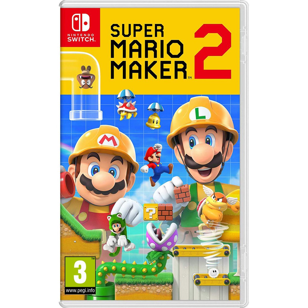 Trò Chơi Super Mario Maker 2 - Nintendo Switch