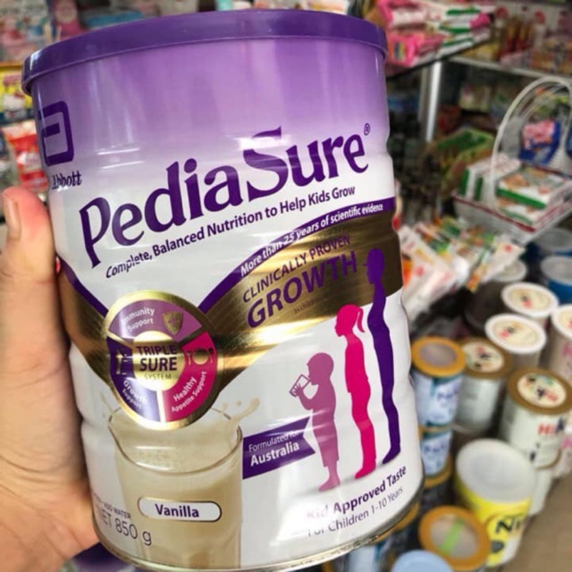 Sữa bột pediasure 900g úc