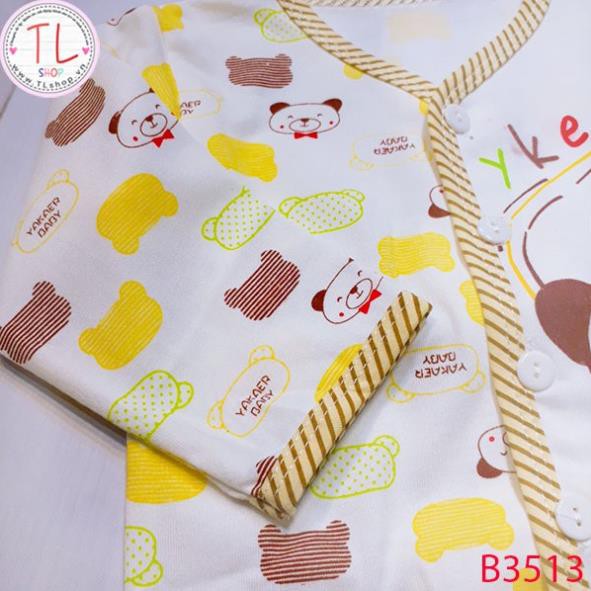 Thời trang trẻ em - Bộ áo quần hình gấu đeo nơ- Quần áo bé trai - Bộ bé trai - Quần áo bé gái - Bộ bé gái