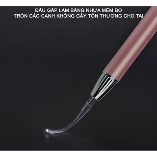 Dụng Cụ Lấy Ráy Tai Có Đèn Cao Cấp , giúp lấy ráy dễ dàng an toàn và tiện lợi