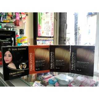 Nhuộm tóc thái dương 4 màu