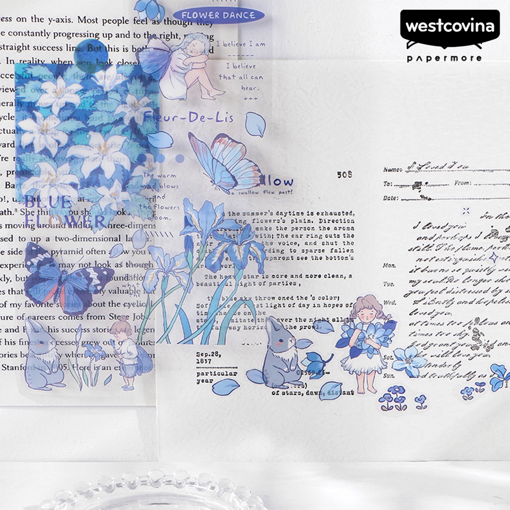 [Hot]✍Miếng Dán PET Đa Năng Tiện Dụng Trang Trí Túi Xách/Nhật Ký