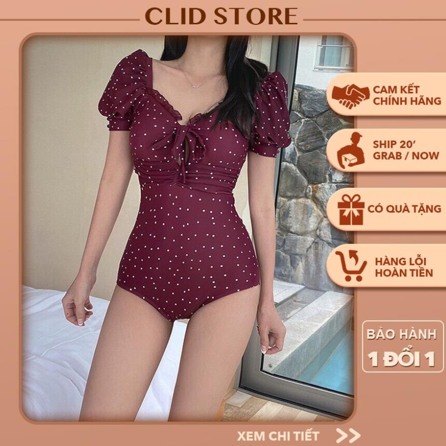 Bikini 1 mảnh - Đồ bơi nữ che khuyết điểm vai kín đáo hàng Quảng Châu chất đẹp 2555 !