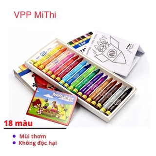BÚT SÁP MÀU QUEEN 18 CÂY