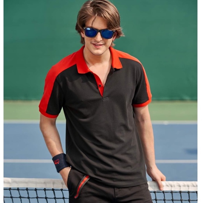 Áo Polo Nam DGCs kiểu dáng vừa vặn phối màu độc đáo trẻ trung, chất vải Lacoste thấm hút mồ hôi SAP1907M-M2