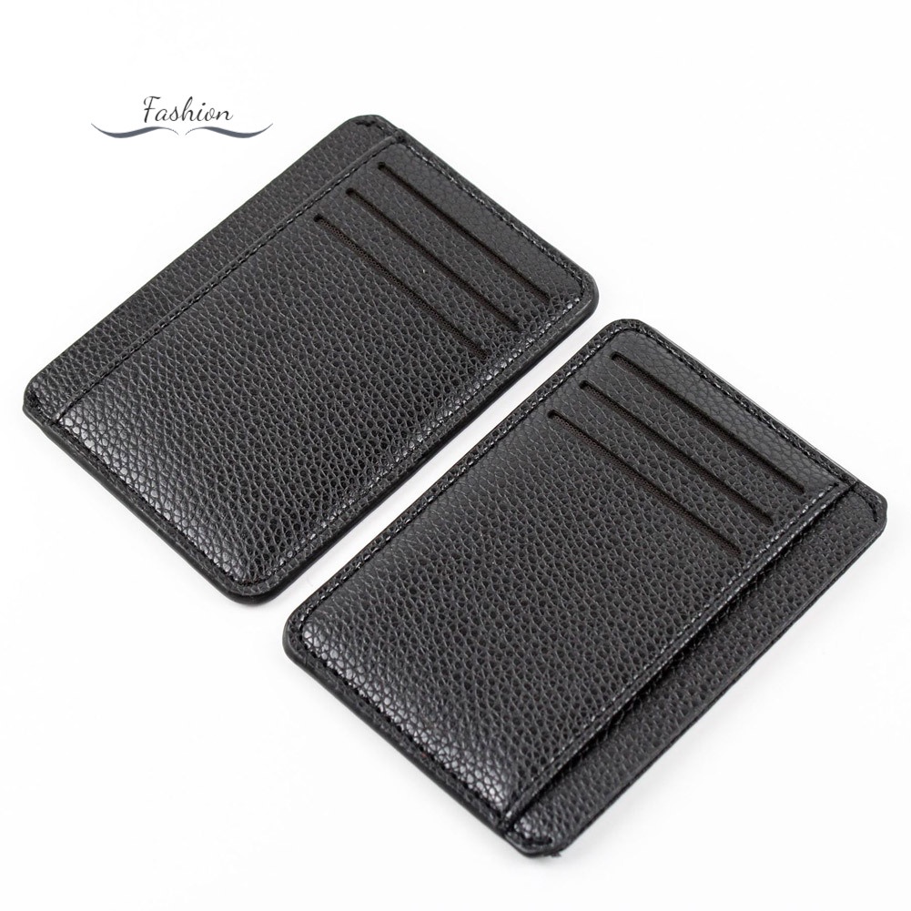 Ví Da PU 6 Ngăn Đựng Thẻ Siêu Mỏng Dành Cho Nam