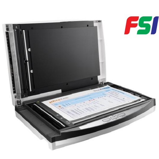 Máy Scan Plustek 2 mặt tự động + Flatbed Pn2040