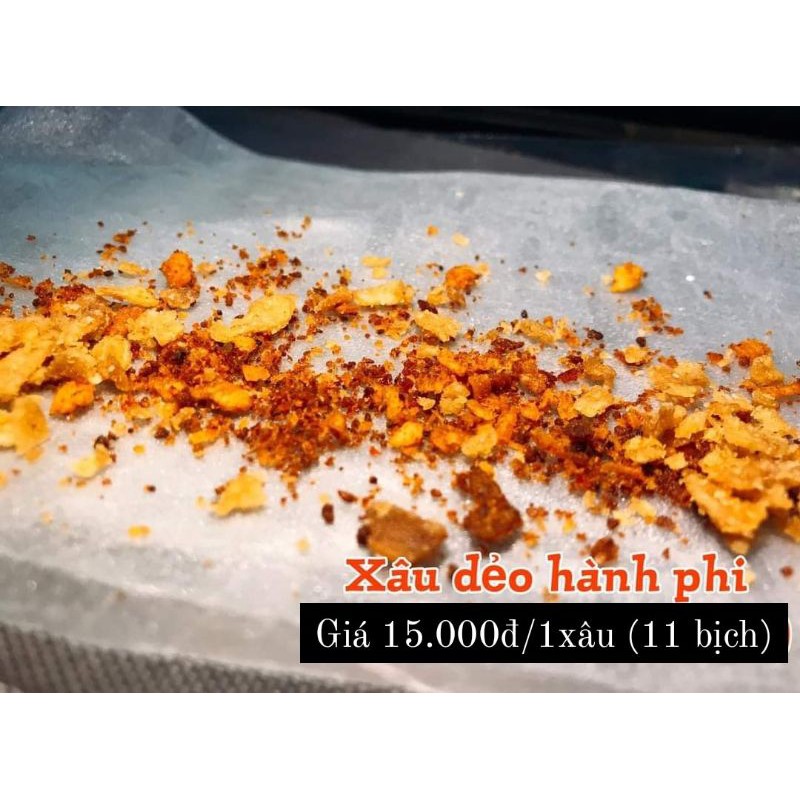 [ĐẶT TRƯỚC] Bánh Tráng Xâu Dẻo Hành Phi (11 bịch)