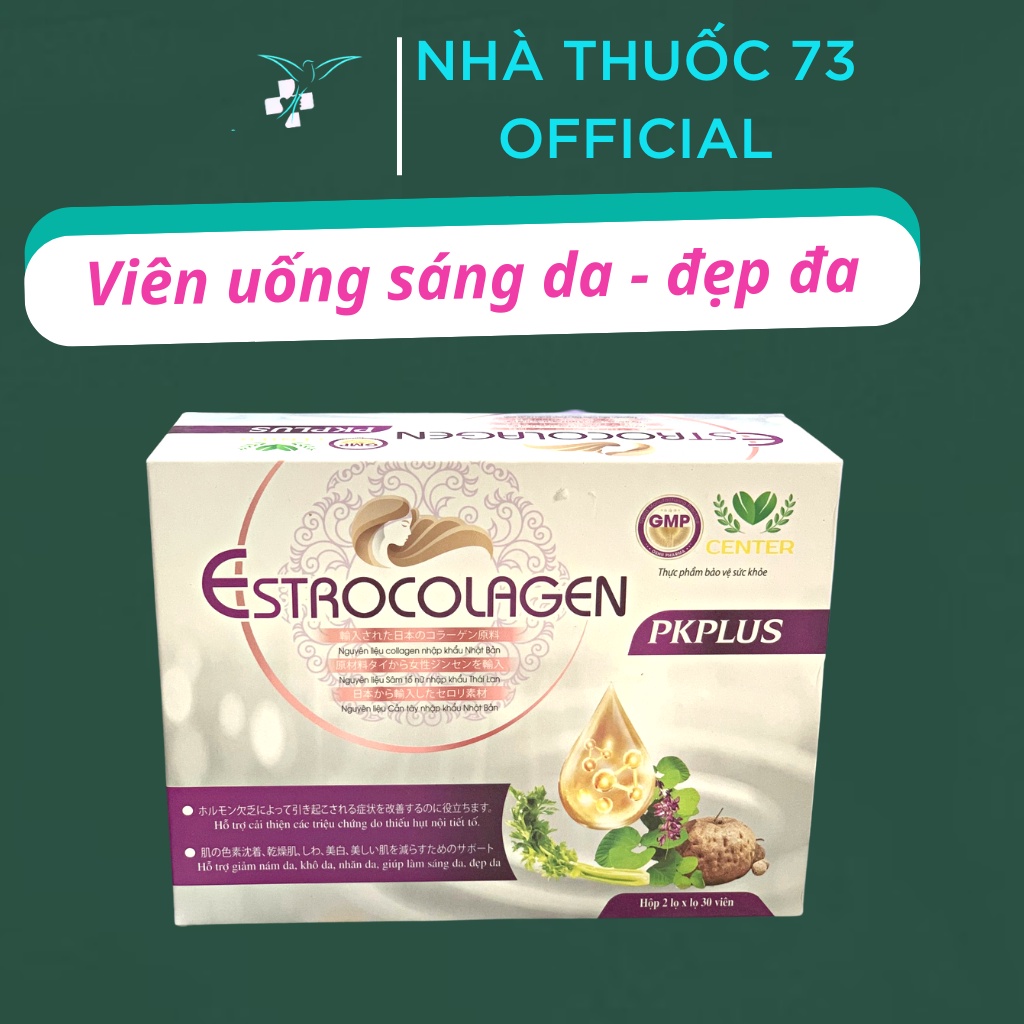 Nội Tiết Tố Nữ Estrocolagen – Viên Uống Bổ Sung Nội Tiết Tố, Làm Đẹp Da, Giảm Nám, Sạm, Tàn Nhang – Nhà Thuốc 72